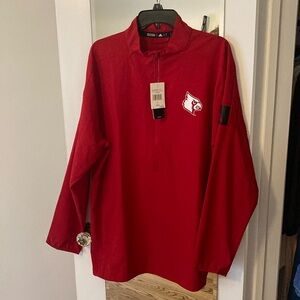 NWT U of L Cardinals quarter zip